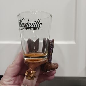 Nashville Boot Shot Glass